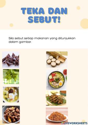 Makanan Hari Raya Aidilfitri