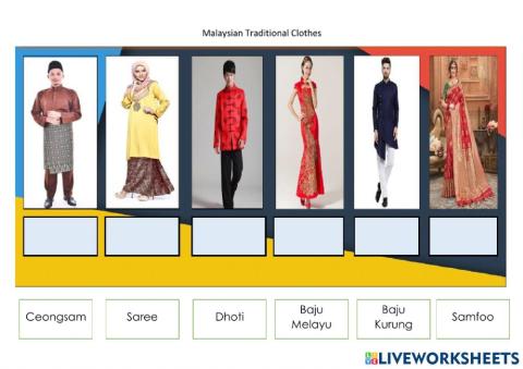 Malaysian Traditional Clothes