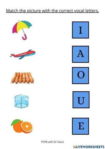 Alphabet vowel