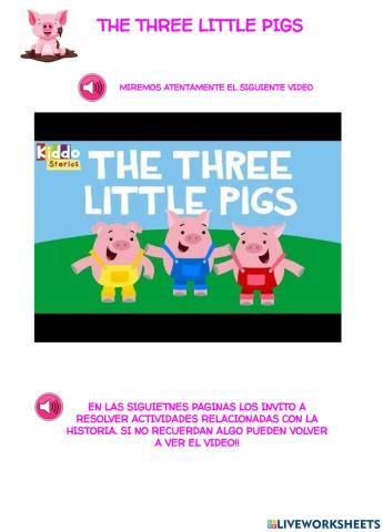 The three little pigs