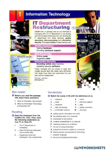 UNIT 1. INFORMATION TECHNOLOGY