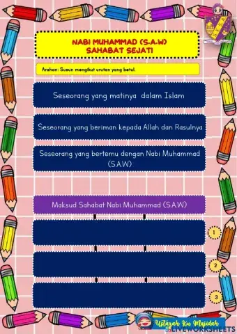 Pendidikan Islam Tahun 2 - Sirah Nabi Muhammad Sahabat Sejati