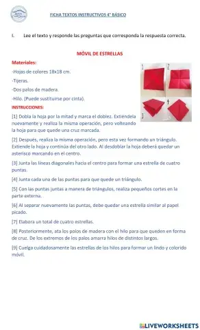 Ficha de instructivos