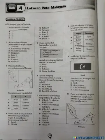 Bab 4:lakaran peta malaysia