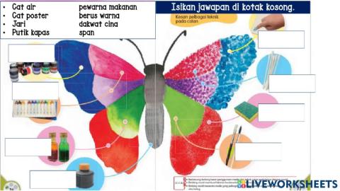 Rama-rama warna warni