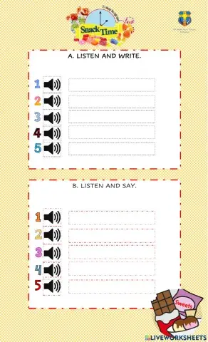 Listening & Speaking Activities