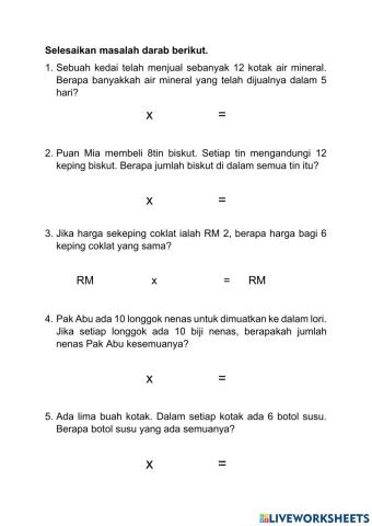 Penyelesaian Masalah Darab