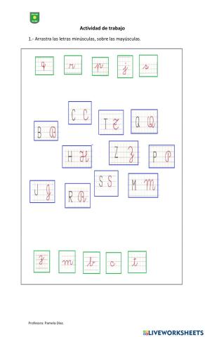Comprensión - mayúsculas