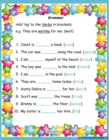 Present Continuous Tense