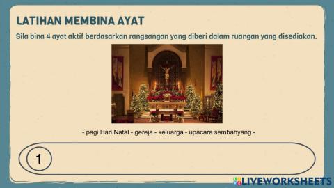 Aktiviti tradisi Hari Natal