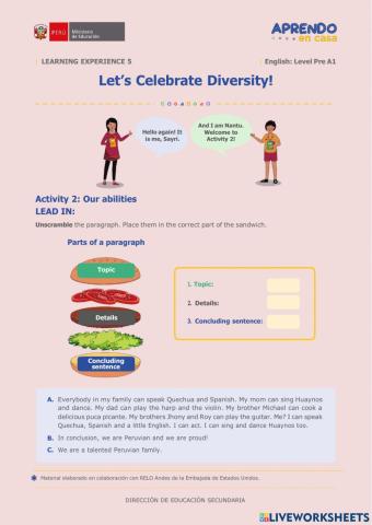 Our abilities