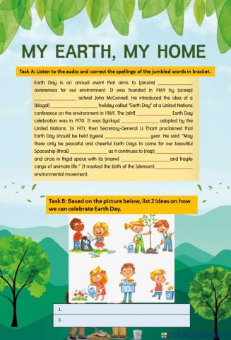 My home my earth