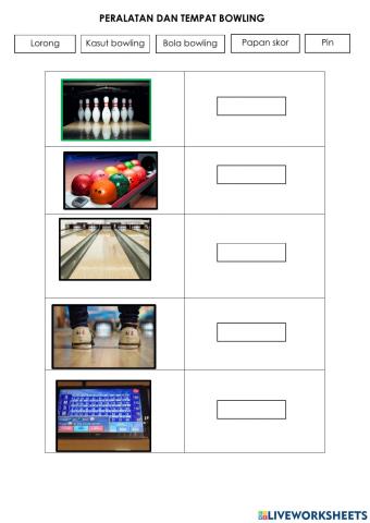 Tempat dan Peralatan Bowling