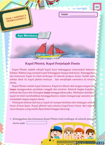 Tema 1 subtema 3 pembelajaran 4