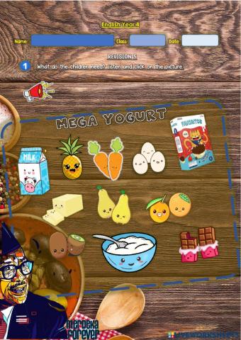 Year 4: Eating Right 8 - Revision 1