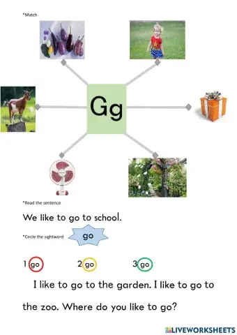 phonics g