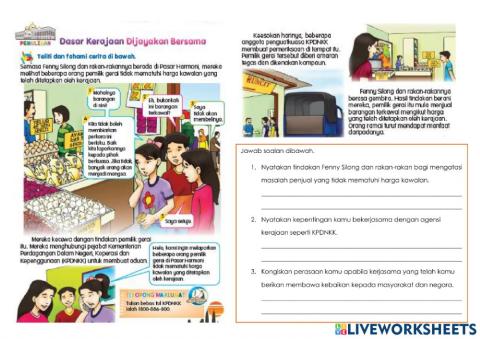 Dasar Kerajaan, Dijayakan Bersama