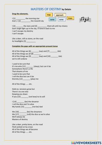 Masters of Destiny by Delain