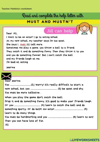 English must-mustn't