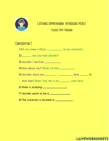 Listening Comprehension