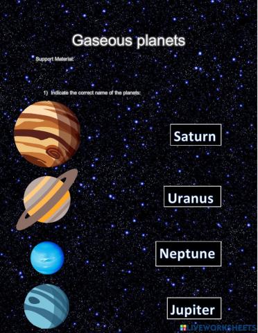 Gaseous Planets
