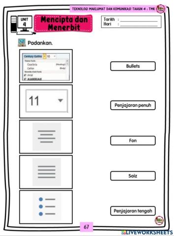 Tmk ppki thn 4 fungsi ikon msword bhgn 1