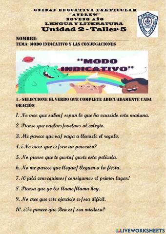 9no EV. UNIDAD 2, SEMANA 5