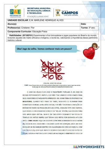 Jogo da velha