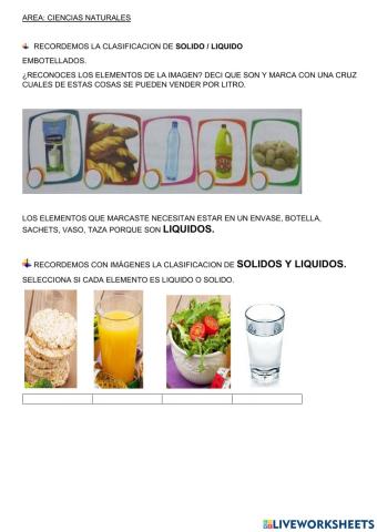 El estado de la materia