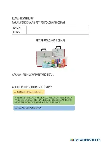 Peti Pertolongan Cemas