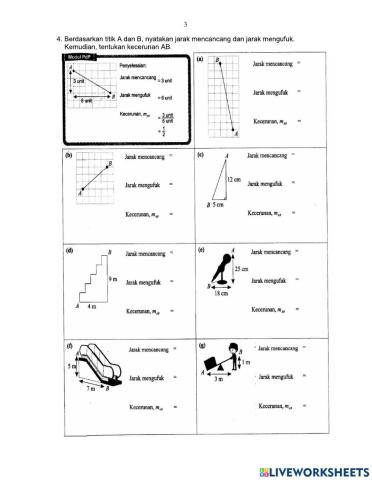 Kecerunan Garis Lurus Part 3