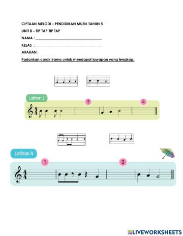 Ciptaan Melodi - Tahun 5