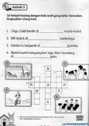 Buku Aktiviti Jilid 2 ms 28