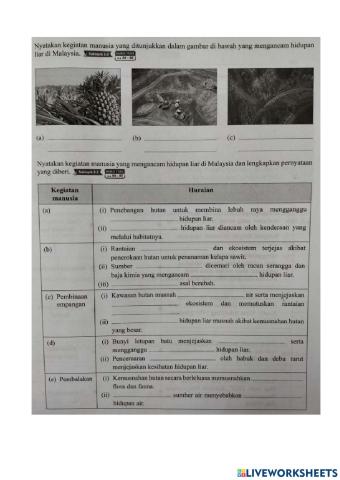 Bab 5: hidupan liar di malaysia