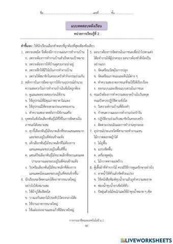 หน่วยที่ 2 การดูแลรักษาบ้าน