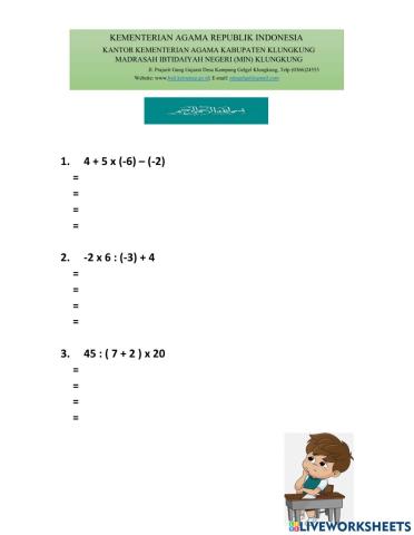 Operasi Hitung Campuran
