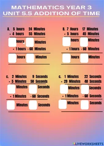 Year 3 dlp unit of time