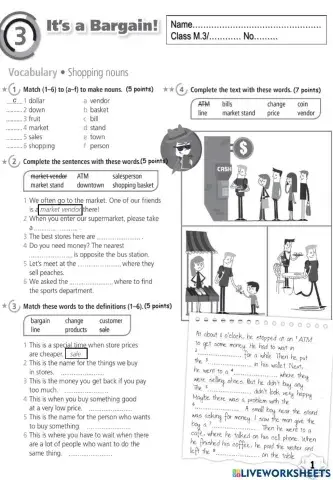 worksheet unit 3 part 1