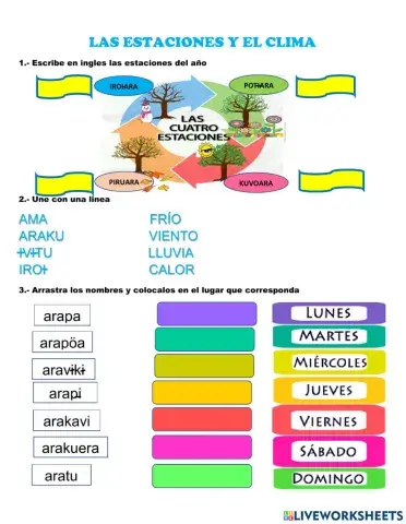 Las estaciones del año