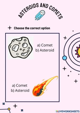 Asteroids and comets