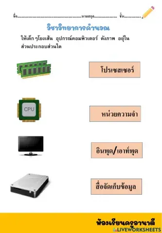 ส่วนประกอบคอม ป.1