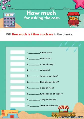 How much is- How much are