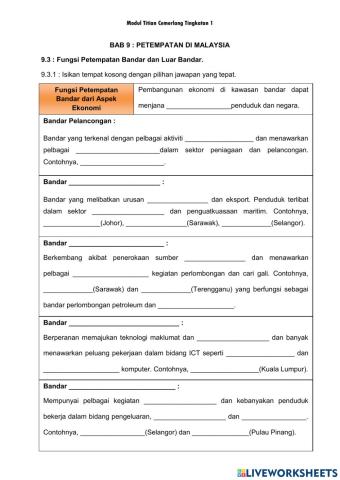 Geografi T1 Bab 9 (9.3)