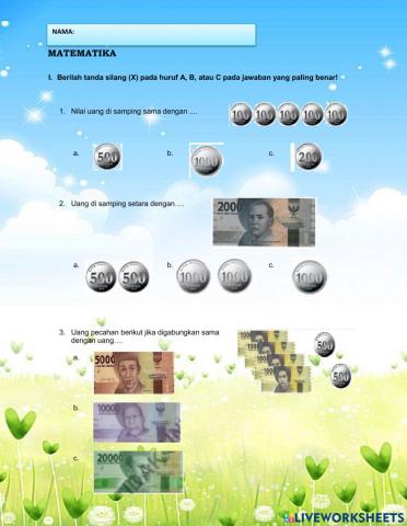 Mneggabungkan mata uang