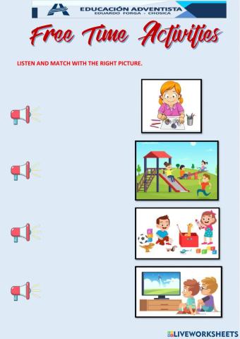 Free time activities