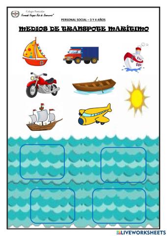 Medios de transporte marítimo