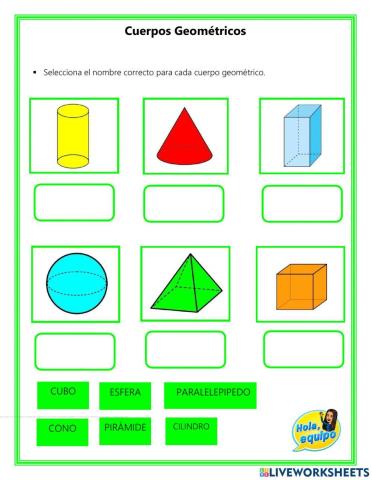 Cuerpos geométricos