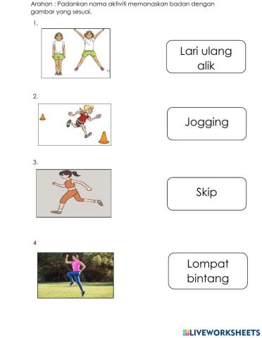 Aktiviti memanaskan badan