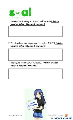 Tugas kelas 7 pertemuan 2