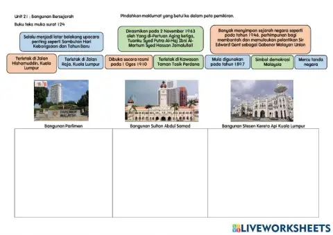 BM TAHUN 6 : UNIT 21 - Bangunan Bersejarah